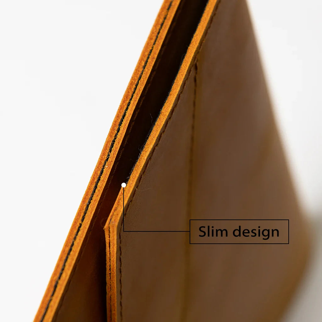 Leather MacBook Series Sleeve Pira - Grey