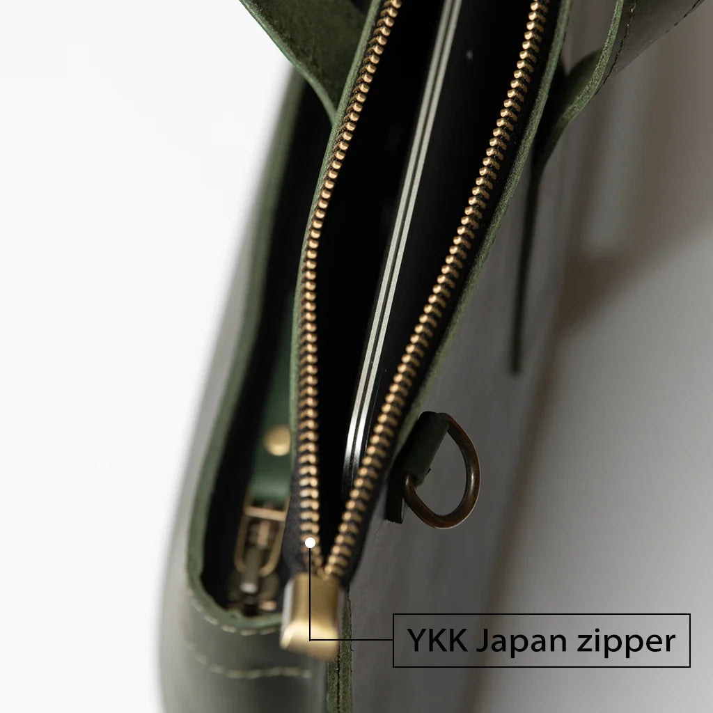 Leather MacBook Series Bag Monaco - Dark Green